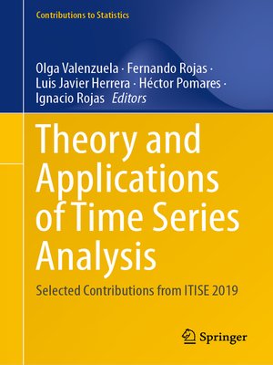cover image of Theory and Applications of Time Series Analysis